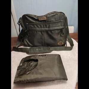 Columbia Army Green Diaper Bag